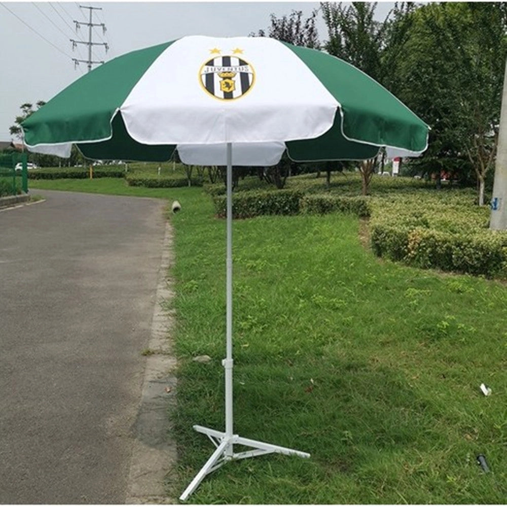 Trade Shop - Base Per Ombrellone Da Esterno Supporto Richiudibile A 3 Gambe Bianco 45x62cm 618621 -