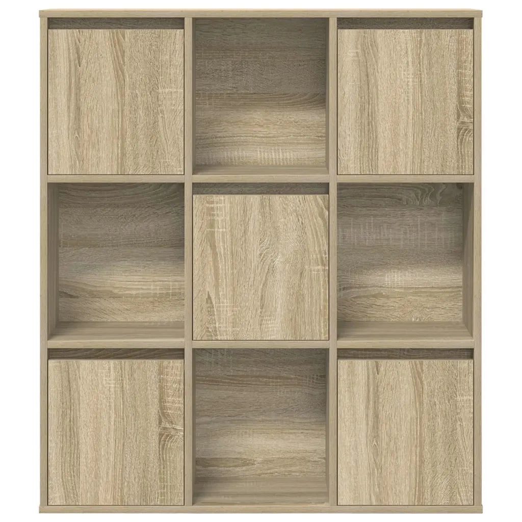 Libreria Rovere Sonoma 89x24x101,5 cm in Legno Multistrato 860402