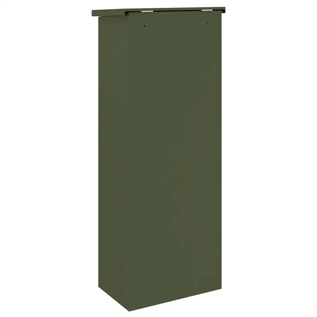 Cassetta per pacchi Oliver verde 44,5 x 29 x 110,5 cm Acciaio 874929