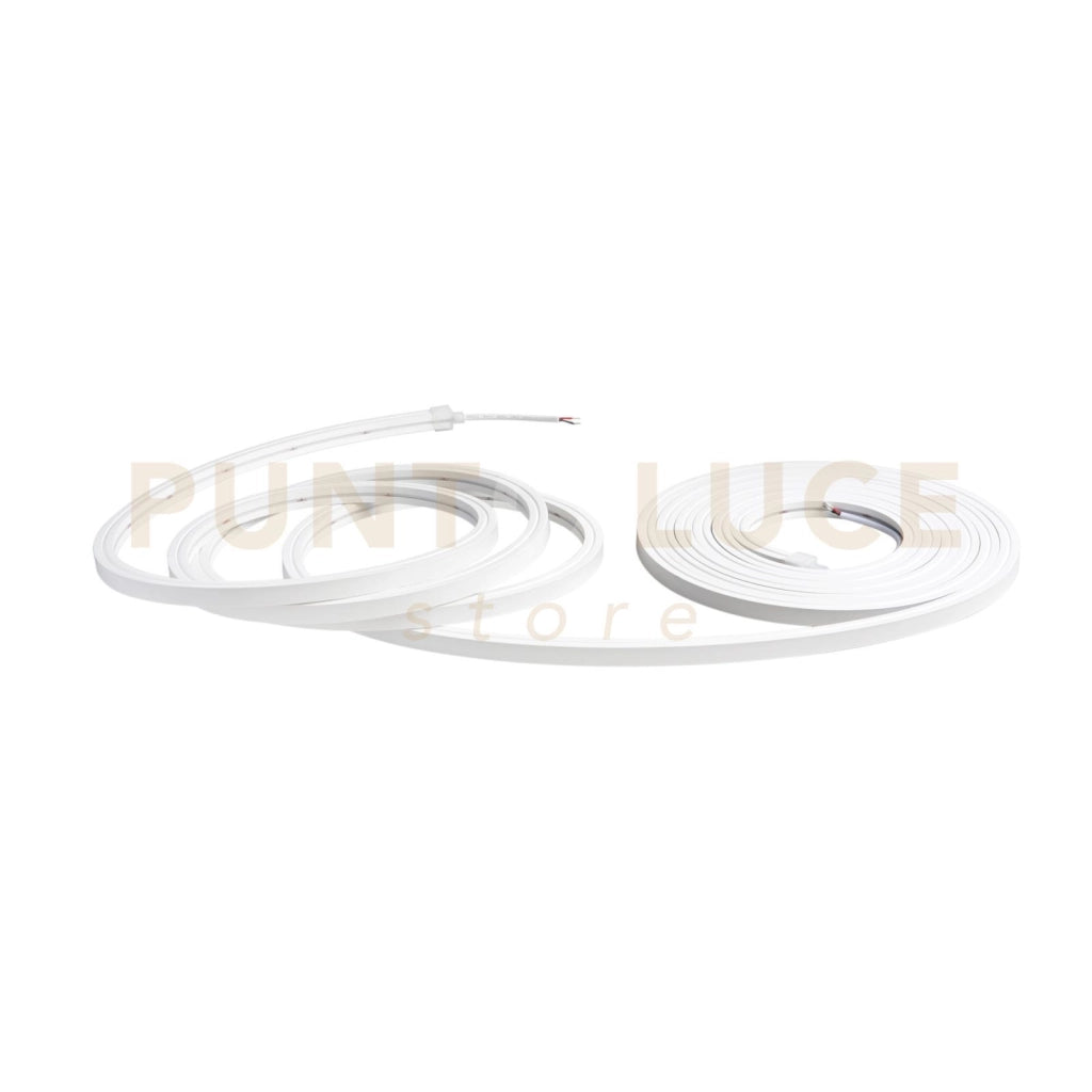 FLEX24V-10X10-12C NEON STRIP FLEX 2 STAFFE INCLUSE E M 24V 12W 5700LM 3000K IP65 500X1X1CM