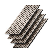 Vicco Pannello acustico Marrone 4 pezzi