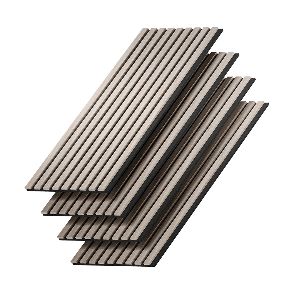 Vicco Pannello acustico Marrone 4 pezzi