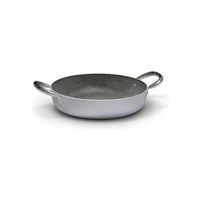 Ballarini 8003150517802 Linea 6900 Tegame Antiaderente in Alluminio con Rivestimento Karestone Adatto per Induzione 28 cm colore Nero