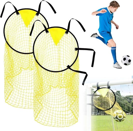 Set di 2 Palloni da Calcio con Struttura - 45 x 59 cm per Allenamento