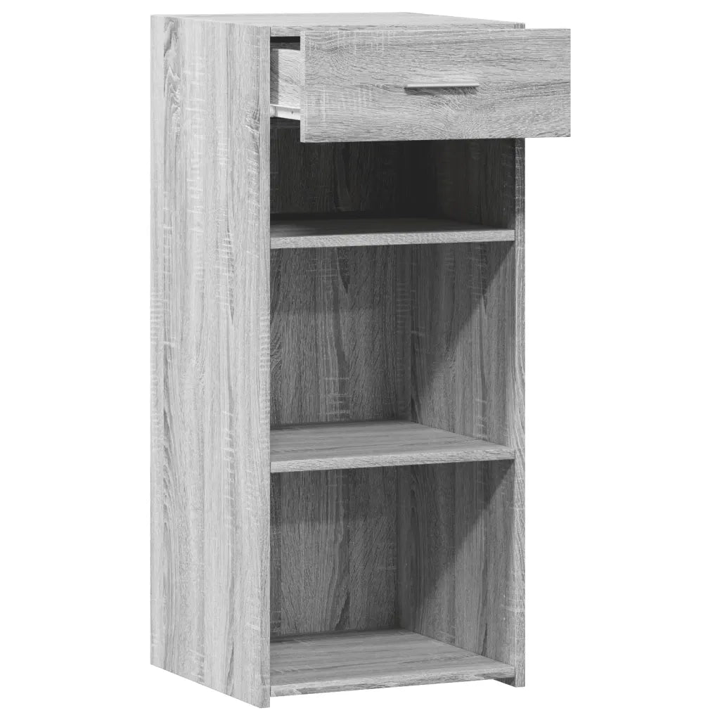 vidaXL Credenza Grigio Sonoma 40x42,5x93 cm in Legno Multistrato