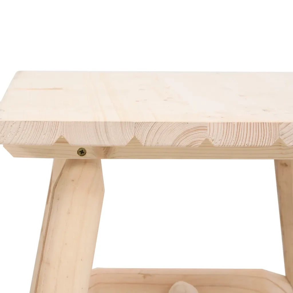 Tavolino 49x49x60 cm in Legno Massello di Abete Rosso 363351