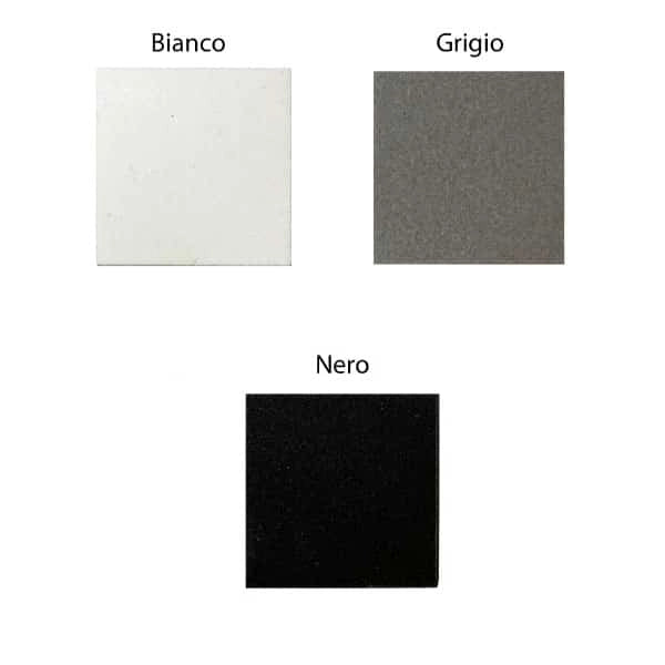 Lavello Quareco incasso 1 vasca 86×51 Prime 90 Granito Bianco QLP090BI