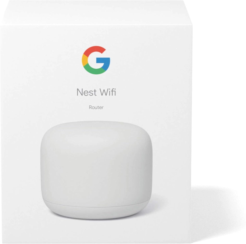 Nest Wifi - Wi-fi potente in ogni angolo della casa, Bianco ghiaccio