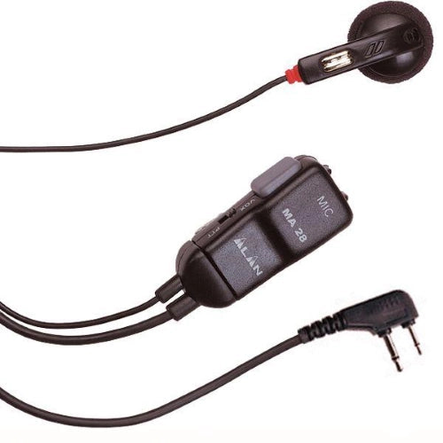 MA28-L MICROFONO AURICOLARE 2 PIN CONNETTORE A L
