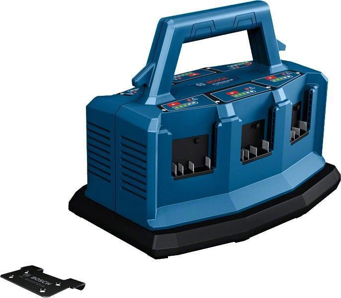 Bosch 1 600 A01 U9L GAL 18V6-80 Professional Caricatore per batteria 6 vani 8 A 14.4 - 18 V colore Blu