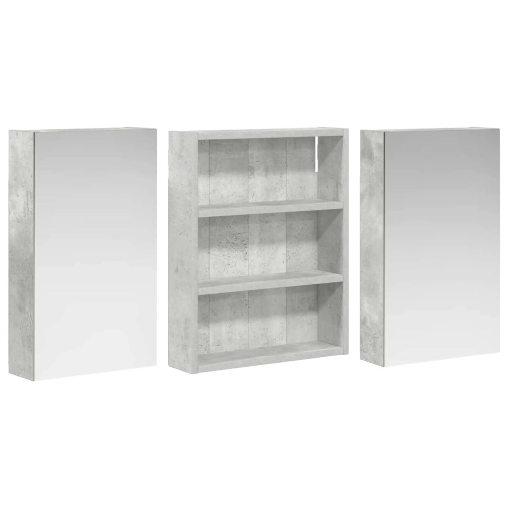 Set di Armadi da Bagno con lo scaffale 3 pcs 100 x 10,5 x 50 cm 3403683