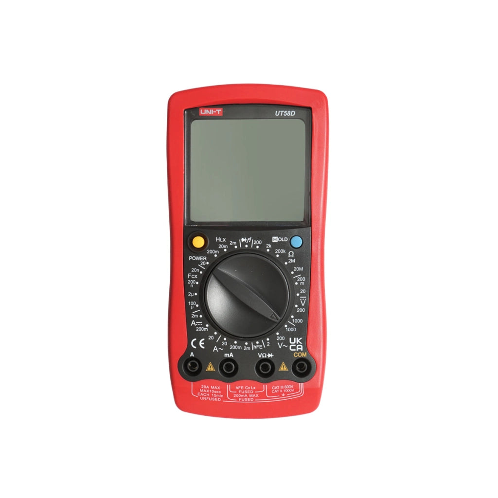 Multimetro digitale a 7 funzioni UT58D, UNI-T