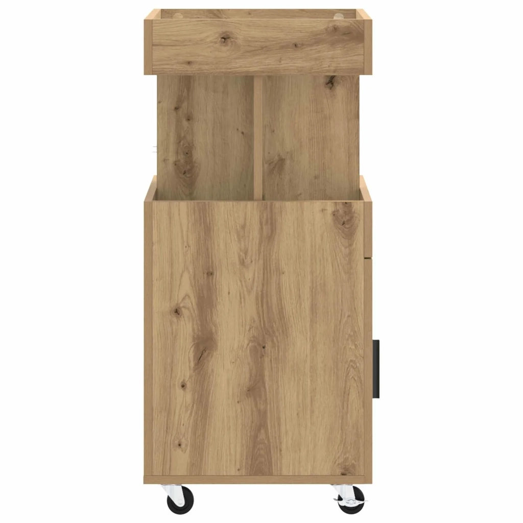 Carrello da Bar Rovere Artigianale 50 x 41 x 89 cm 8015681