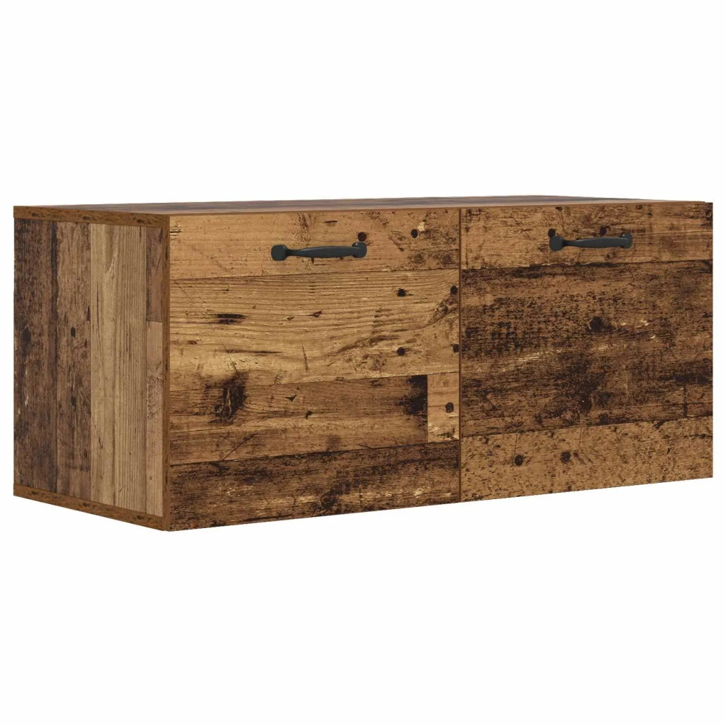 Armadietto a muro A parete Legno antico 80 x 36,5 x 35 cm 8009817