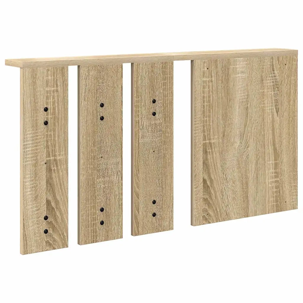 Appendiabiti a muro con specchio rovere sonoma 85 x 10 x 45 cm CFW8892984