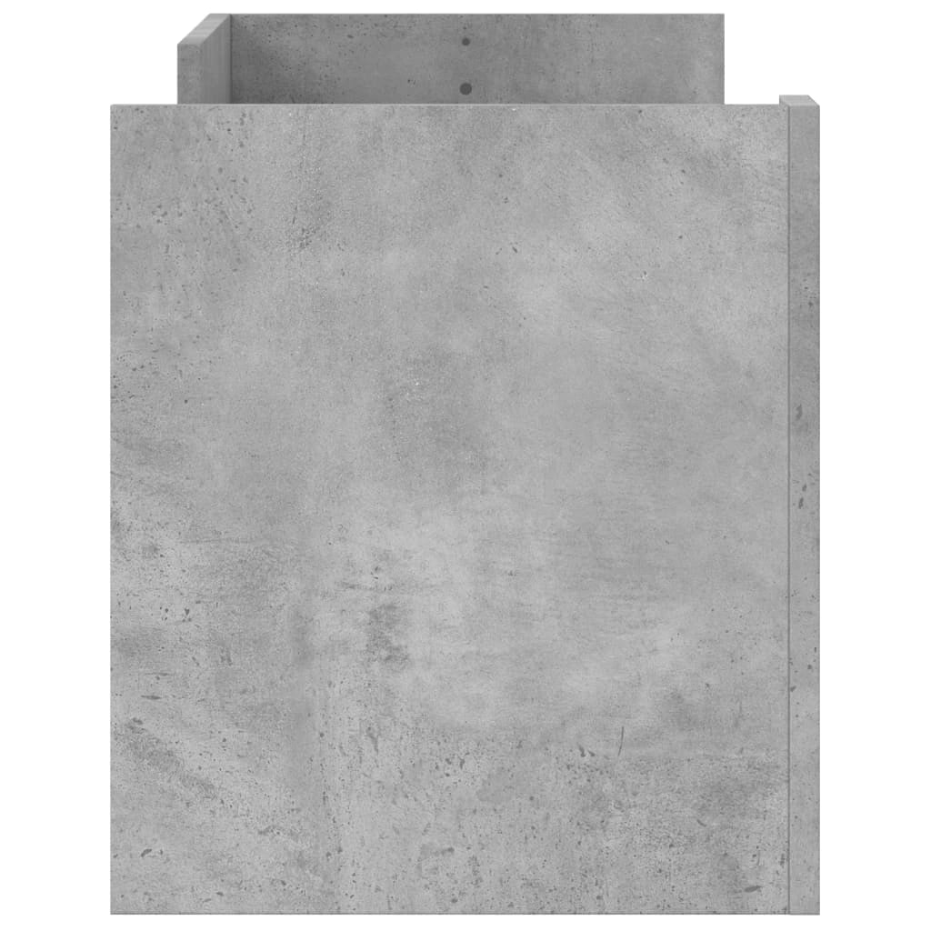 Mobile TV multimediale mensola TV credenza TV per sala da pranzo soggiorno camera da letto 100 x 35 x 40 cm legno ingegnerizzato grigio 02_0025488