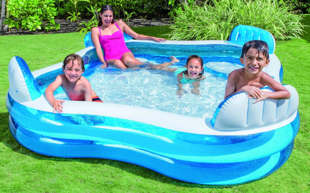 Intex PISCINA QUADRATA FAMILY  cm. 229x229x66 h (lt. 990)