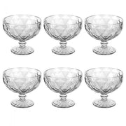 SET 6 COPPE GELATO 400 ML TRASPARENTE ELIZABETH