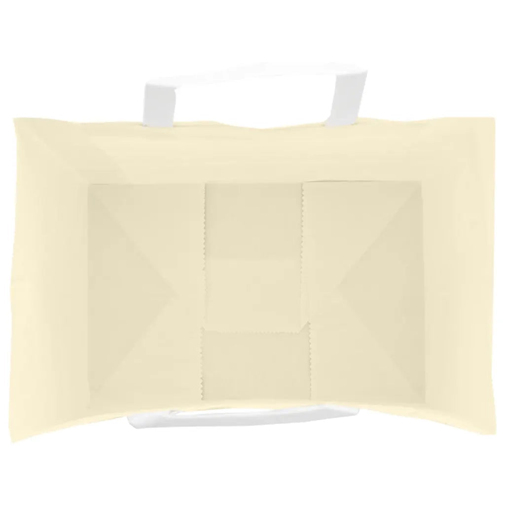 Sacchetti di Carta 250 pz con Manici Gialli 32x22x28 cm 4102016