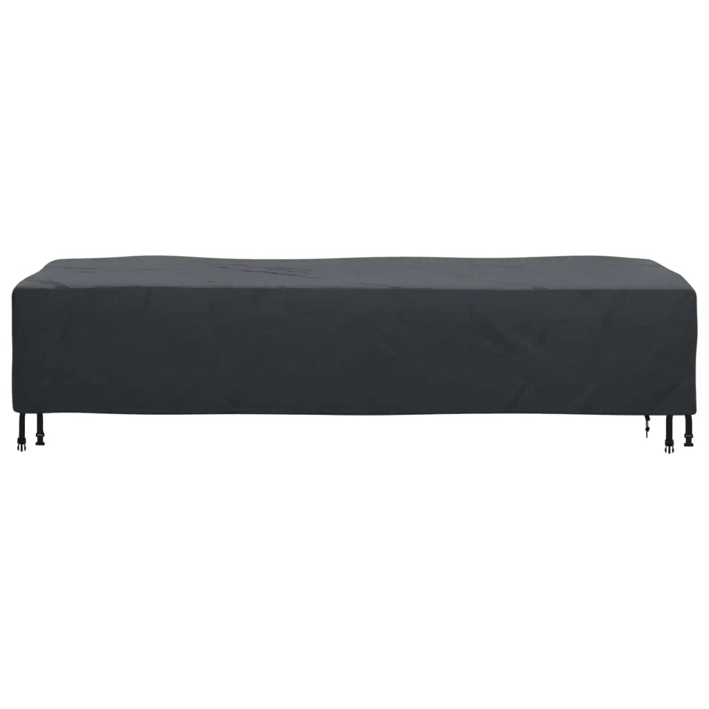 Copertura per Lettini Tinta unita Nero 74 x 210 x 40 cm Tessuto 4105903