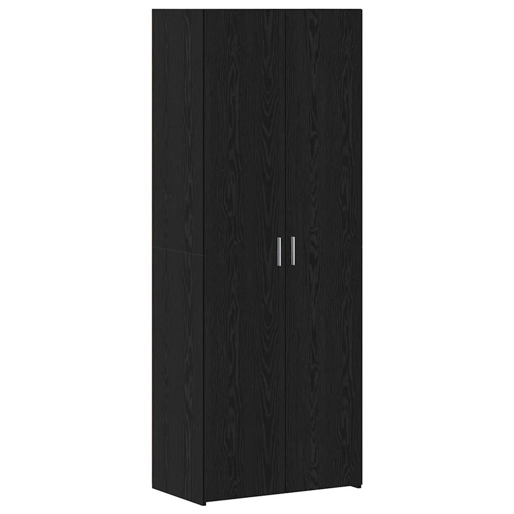 Armadio 3 pz Rovere Nero CFW4928934