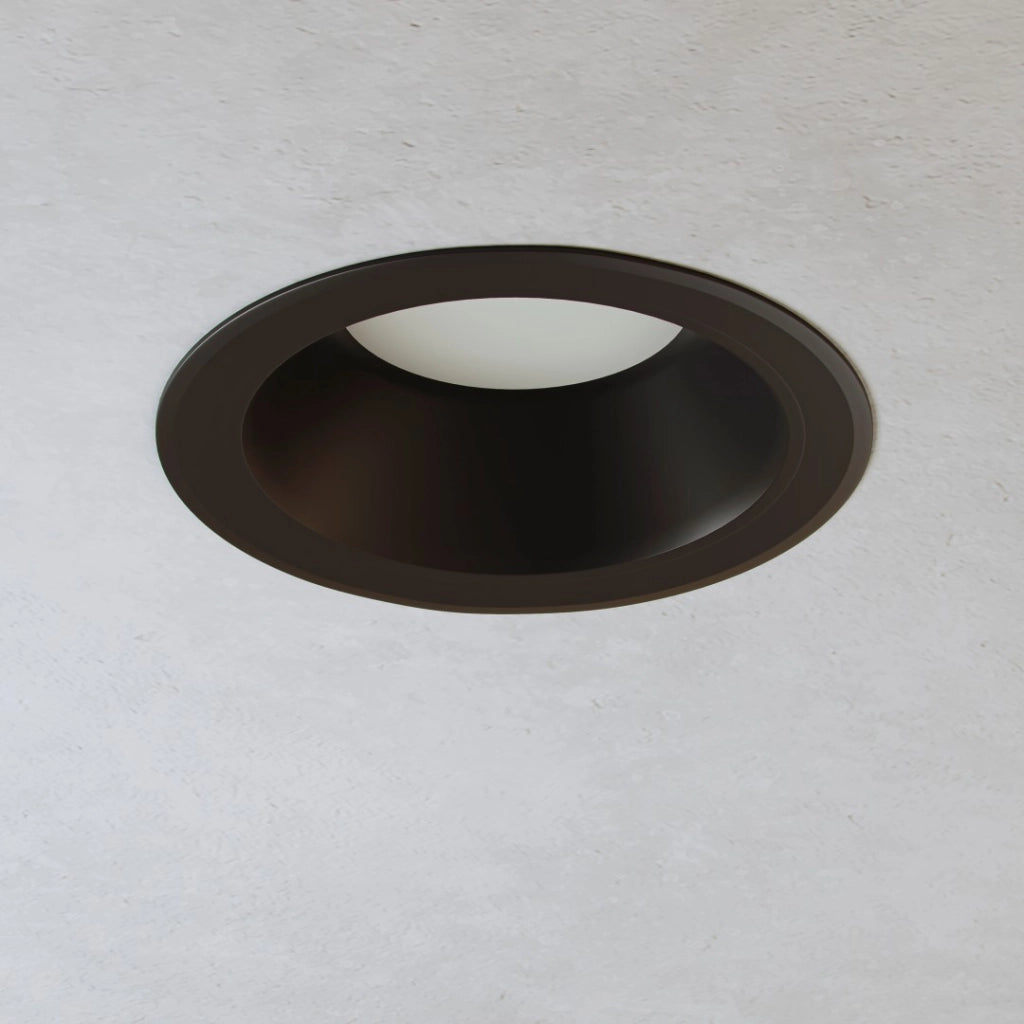 Faretto LED da incasso MINI THESSIS 15W 90º CCT Switch 3000K-4000K-5000K Colore Nero Opaco per Illuminazione Interna Professionale