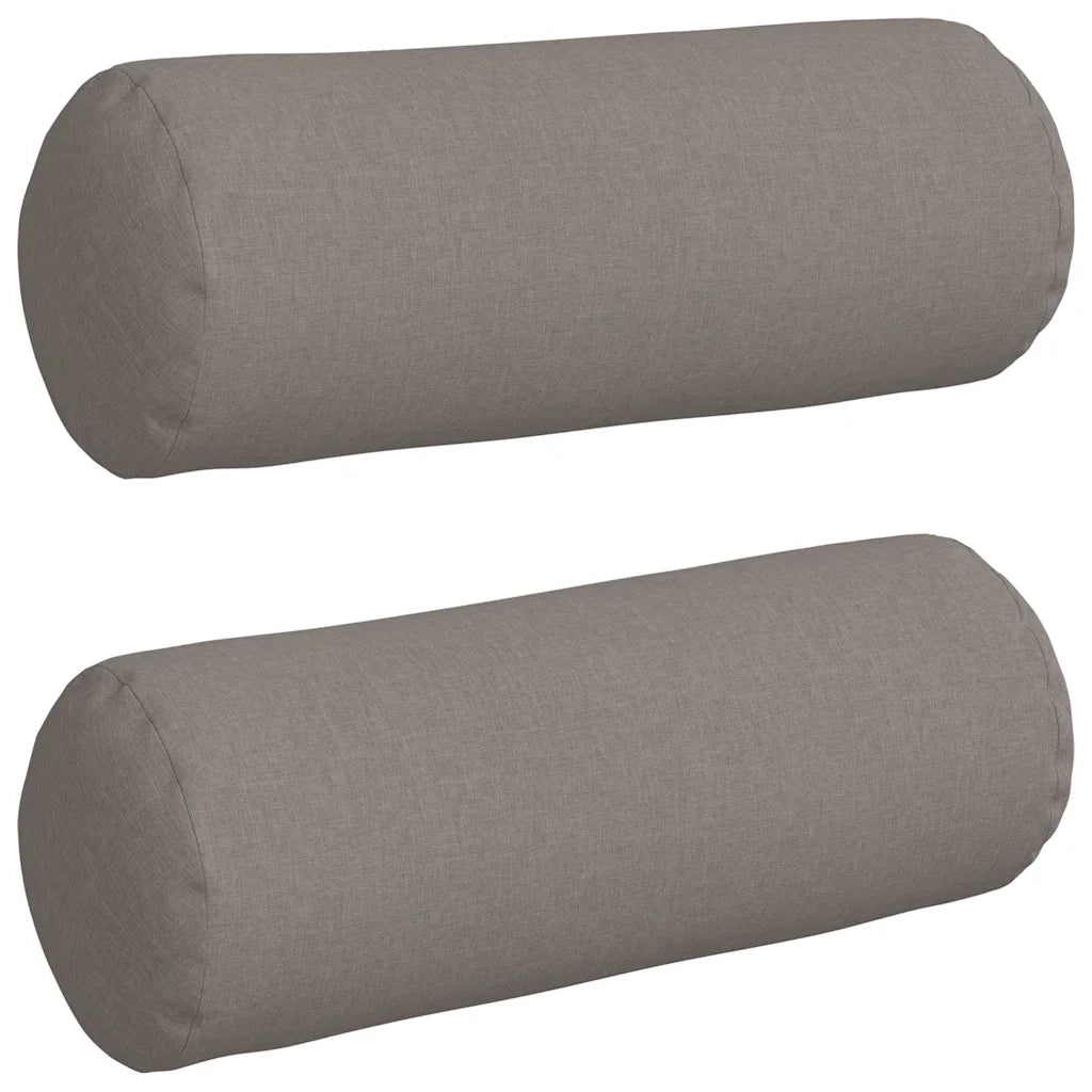 Cuscini a rullo 2 pcs Talpa Ø 25 x 70 cm Tessuto