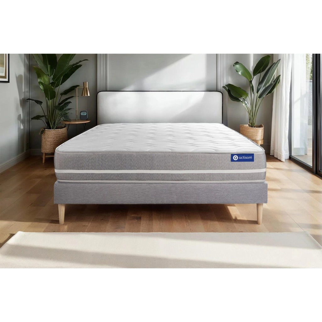 Kit rete e materasso Actiflex touch 130x200cm - Spessore : 20cm - Molle insacchettate - Bilanciato -