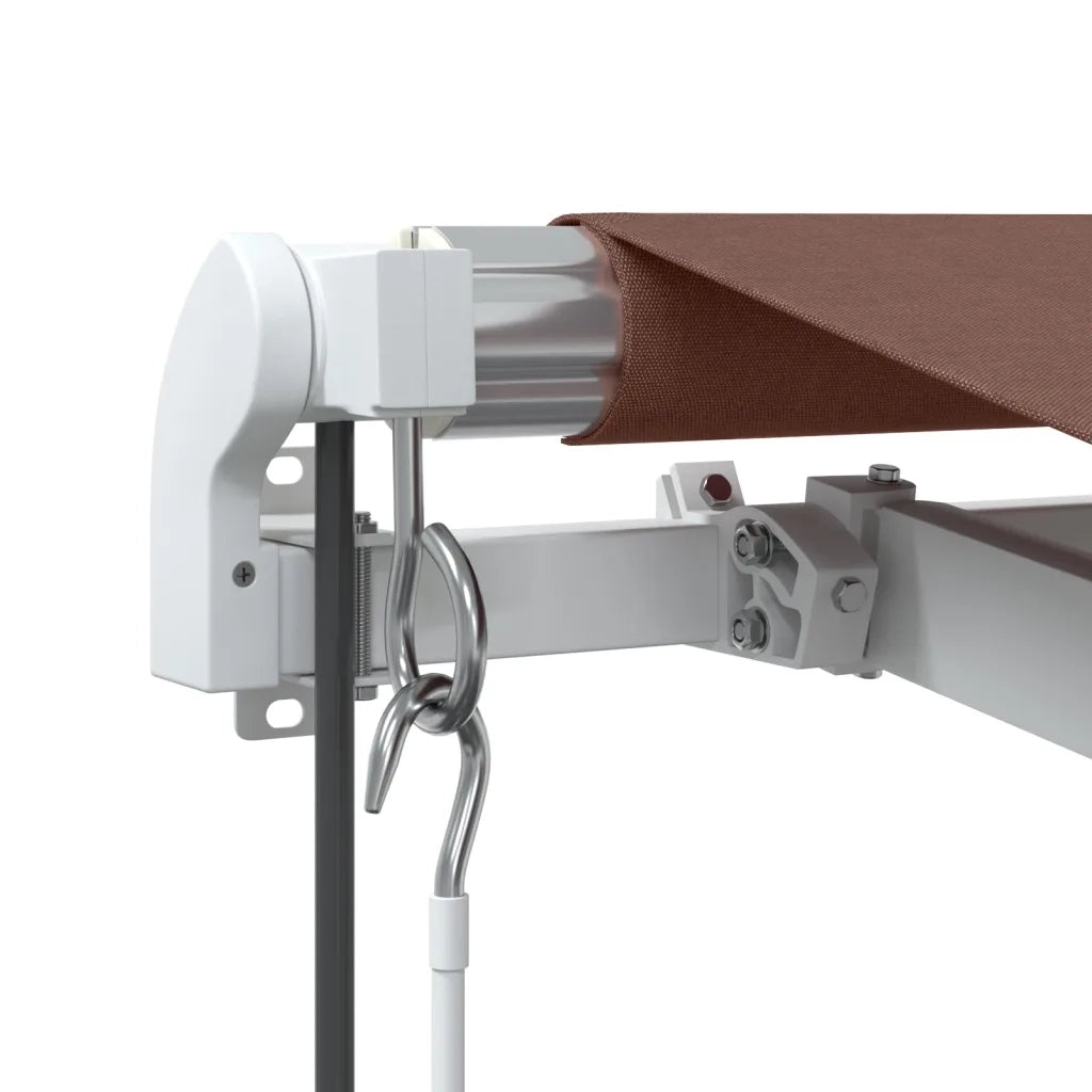Tenda da Sole Retrattile Automatica Marrone 600x350 cm 3215401