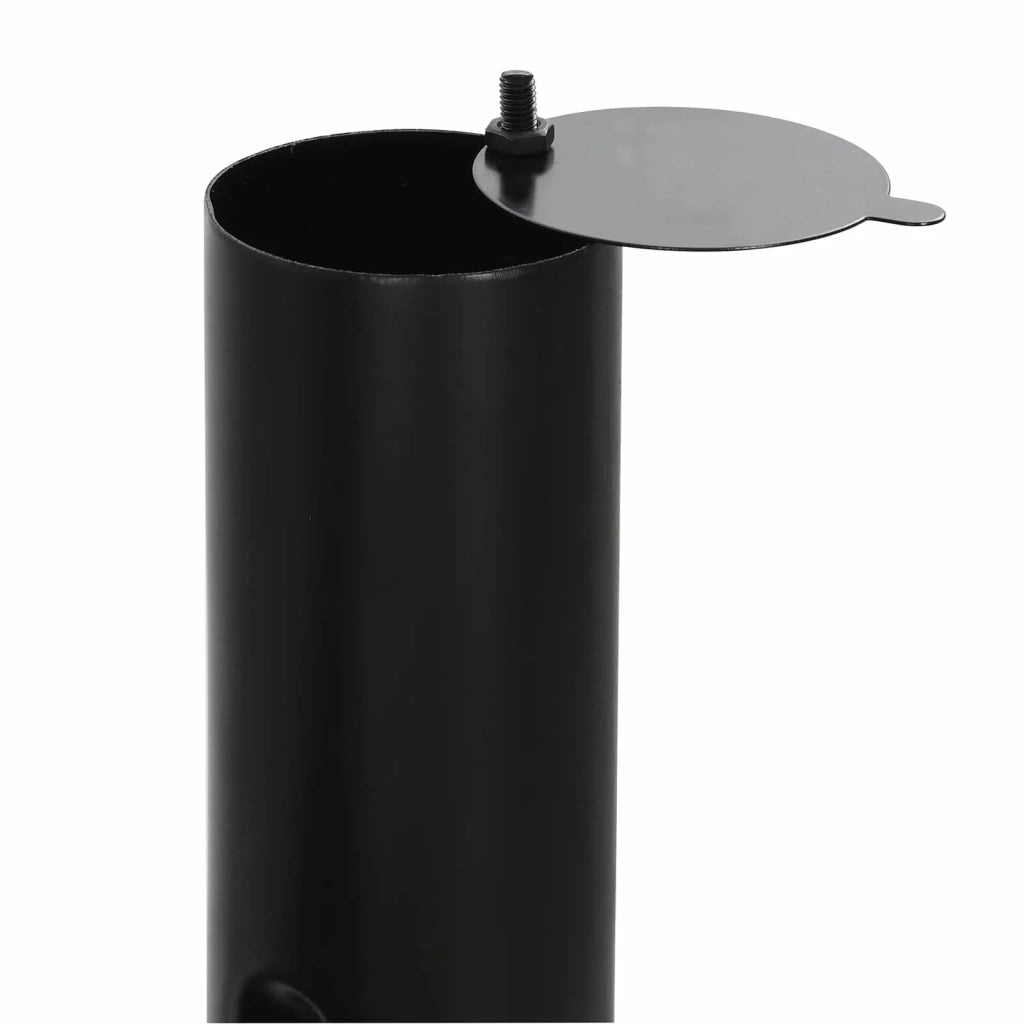 Griglia da Esterno 103 x 60 x 113 cm Acciaio Nero 3443036