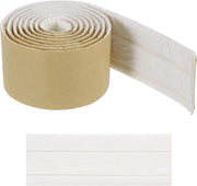Wandsluiting 3D autoadesiva per specchio porta armadio - 230 x 8,1 cm - Spessore flessibile - Bianco