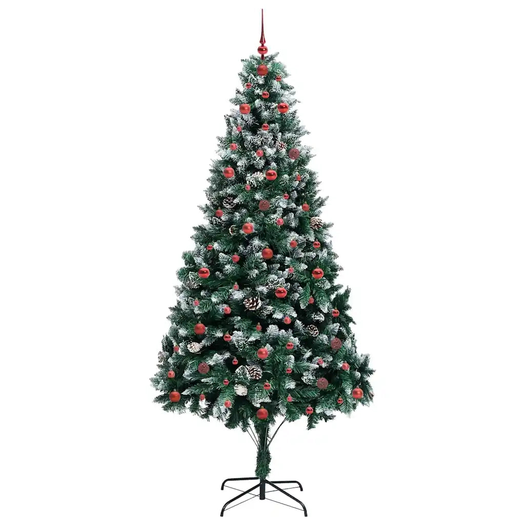 Albero di Natale artificiale con 300 LED Verde 240 cm 3396282