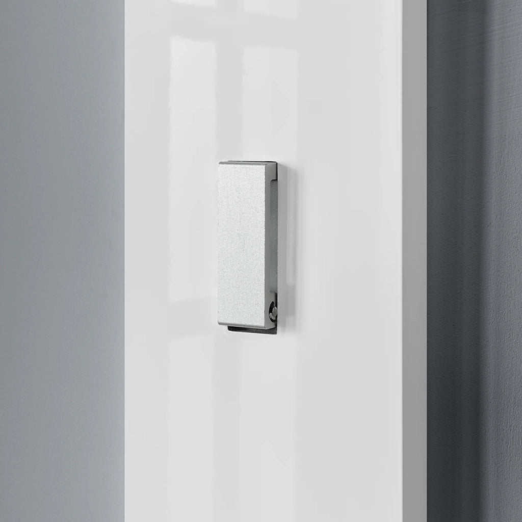 Appendiabiti/guardaroba da parete 170cm con ganci appendiabiti pannello da parete bianco 03_0002143