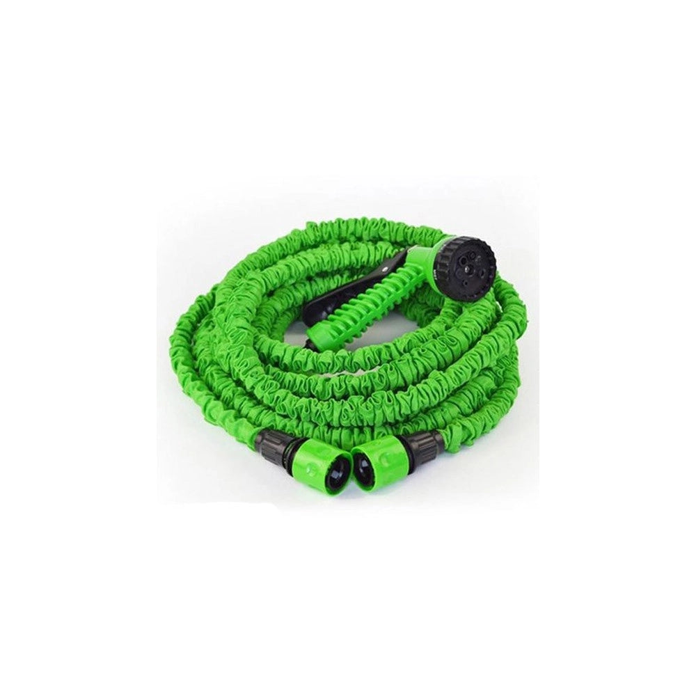 Trade Shop - Tubo Da Giardino Estensibile Allungabile Con Pistola Annaffiatore 15 Metri -