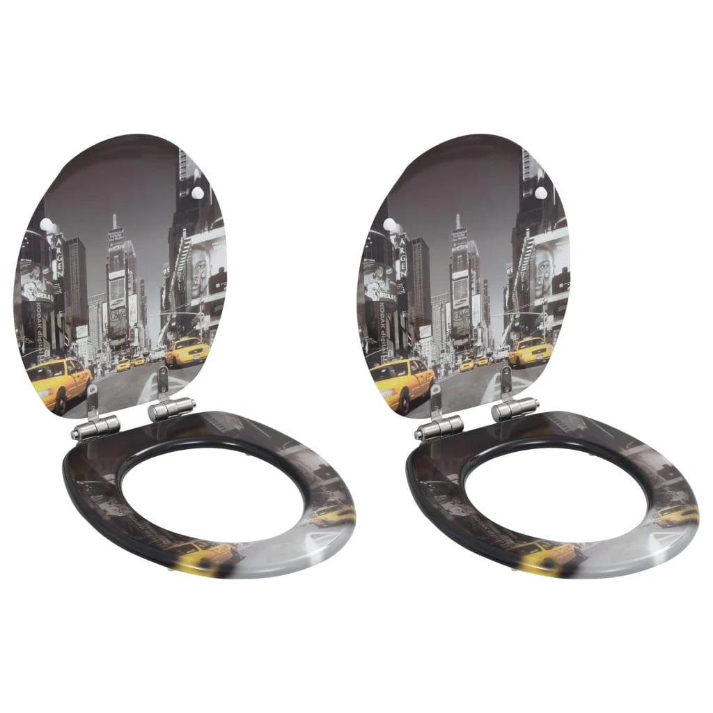 Set 2 pezzi sedile WC in MDF e coperchio con chiusura ammortizzata New York 02_0002968