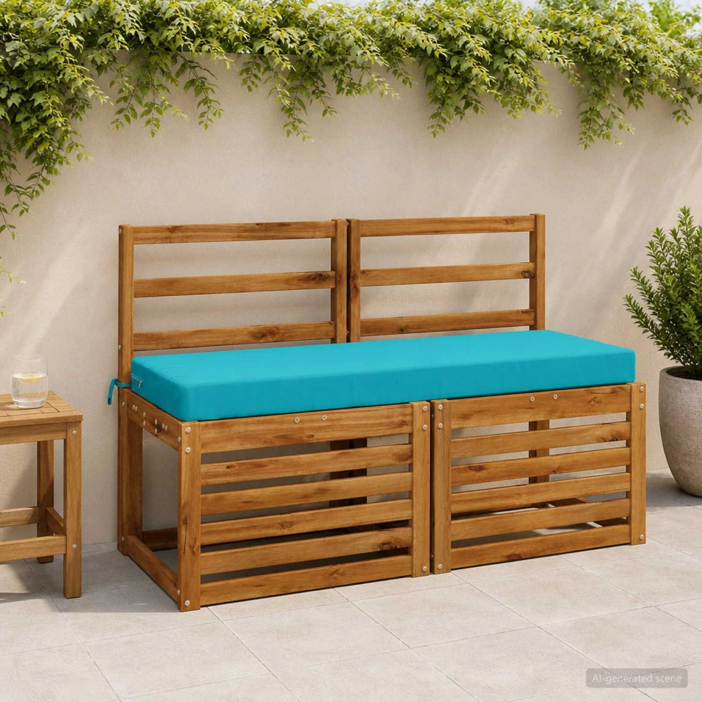 Cuscini per Panchina a 2 Pezzi SOEST 2 pz 100% Poliestere 949715