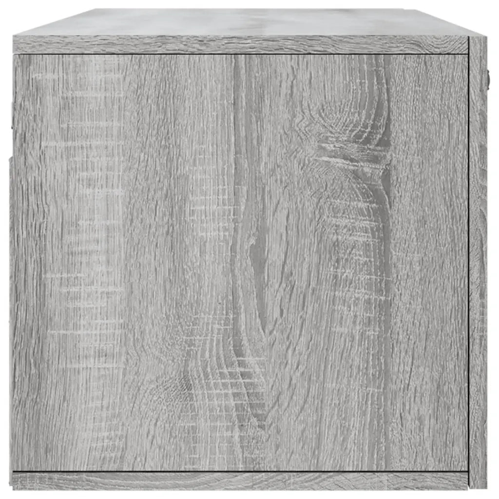 Mobile a Parete Grigio Sonoma 100x36,5x35 cm Legno Multistrato 830130