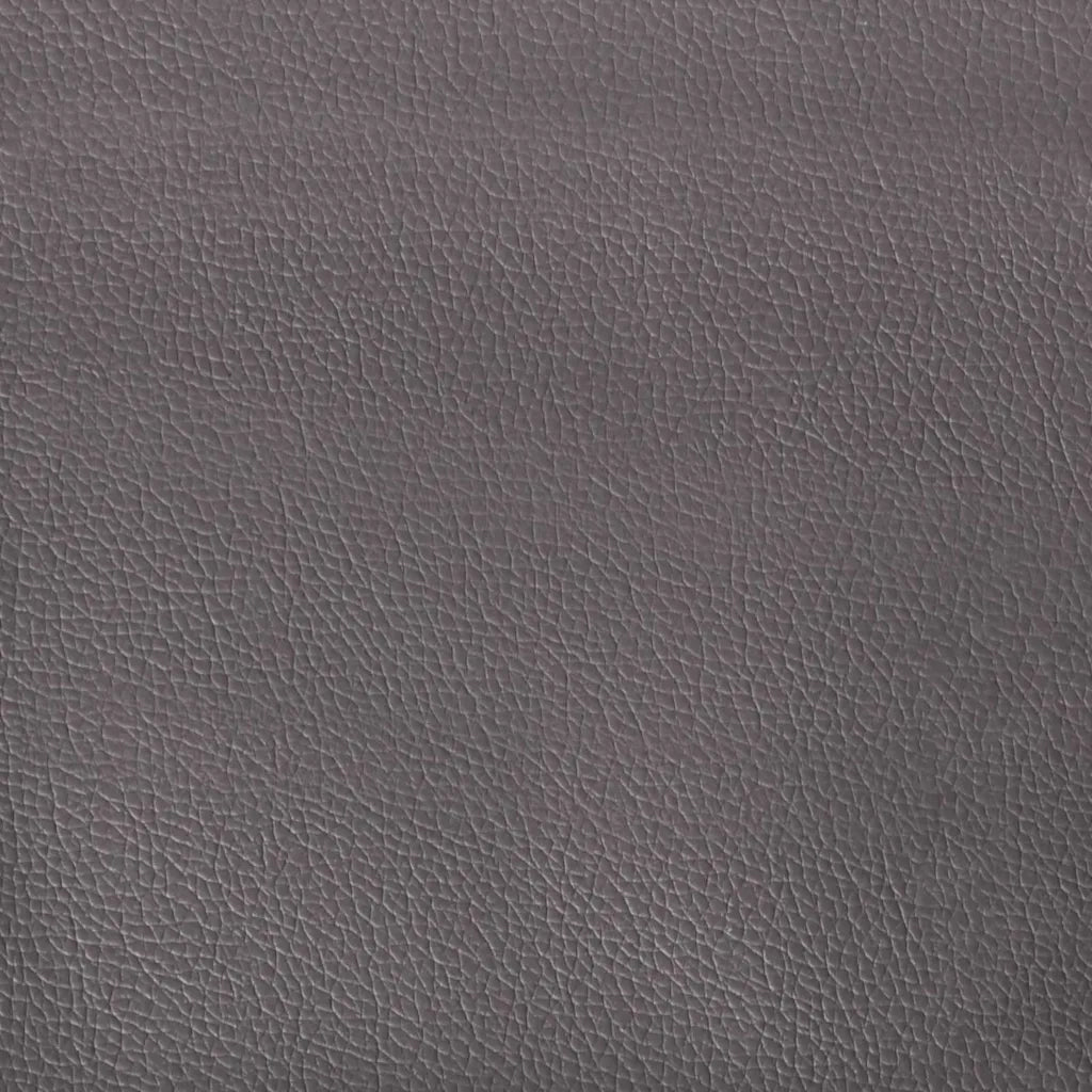 Panca Chesterfield Grigio 120,5 x 65 x 75 cm Pelle Sintetica CFW7945981