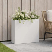 Vaso da giardino Bianco 50 x 20 x 40 cm 8005444