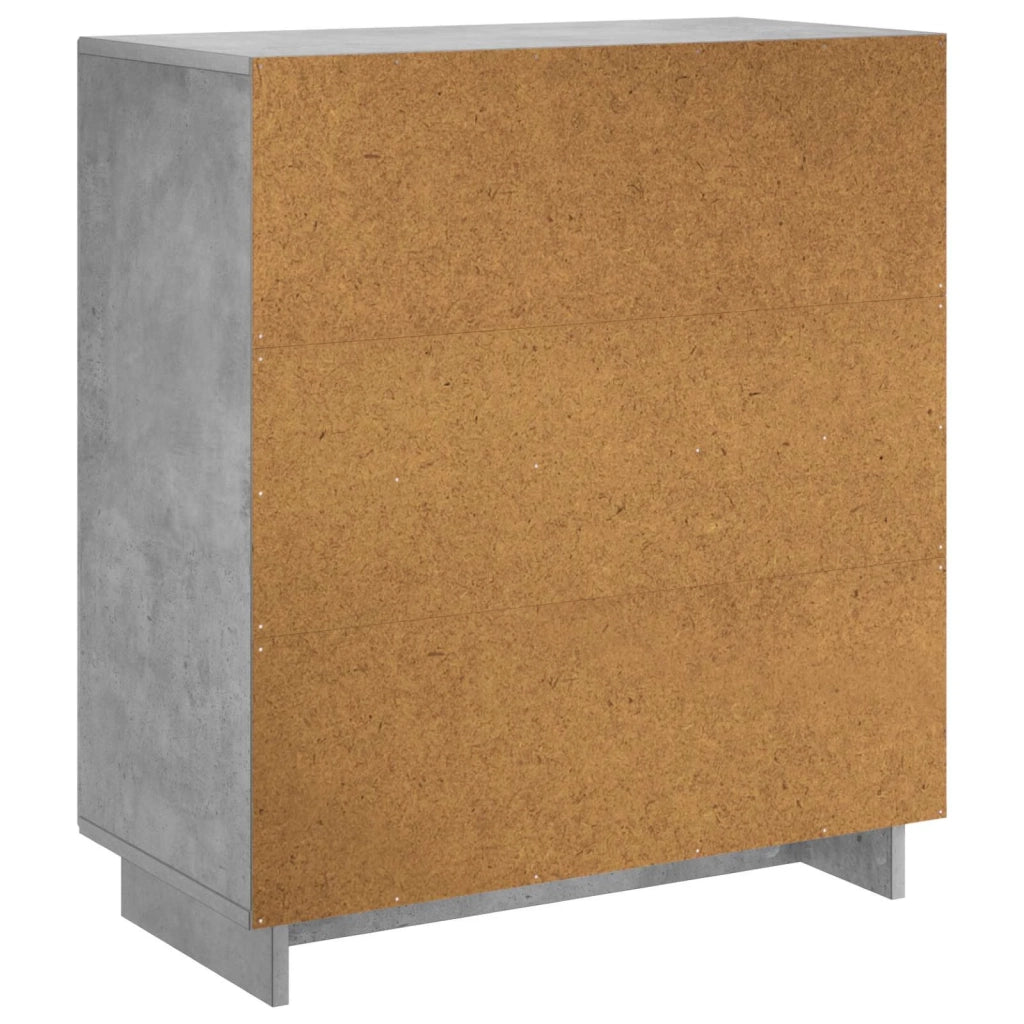 Credenza Grigio Cemento 67 x 34,5 x 75 cm Legno ingegnerizzato 8011534