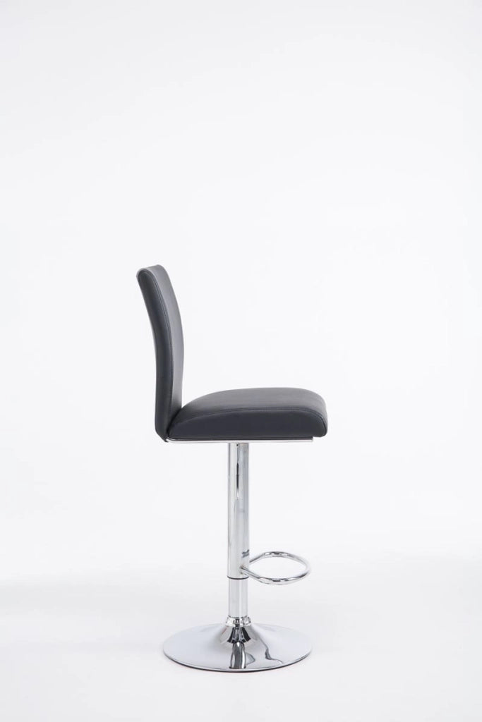 Set 2 Sgabelli Colonia in similpelle nero