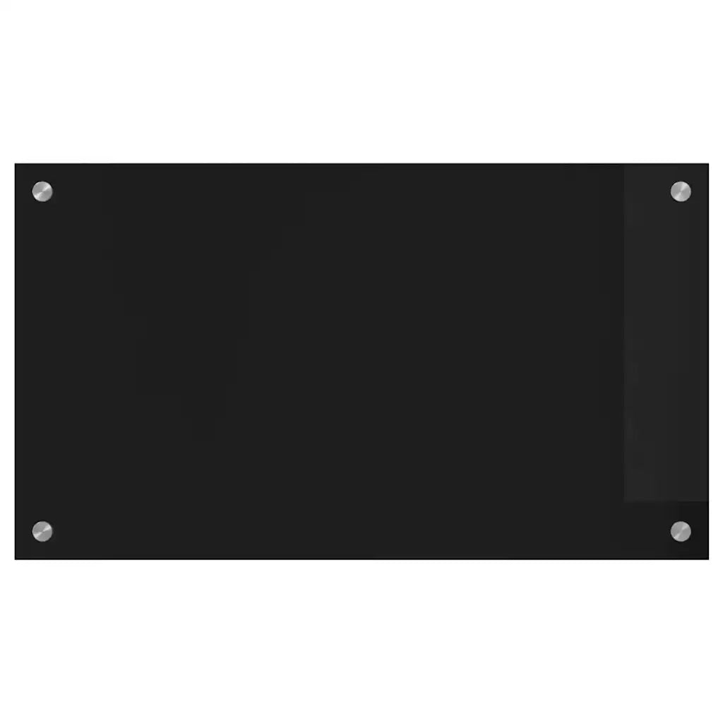 Schienale da cucina Nero 70 x 40 cm vetro temperato CFW6380412