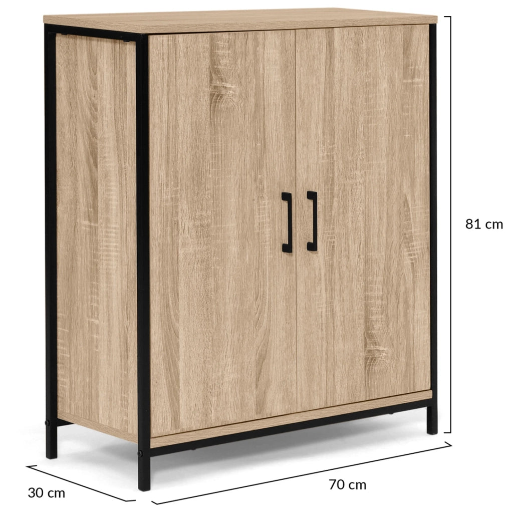 IDMarket - DETROIT Base a 2 ante dal design industriale