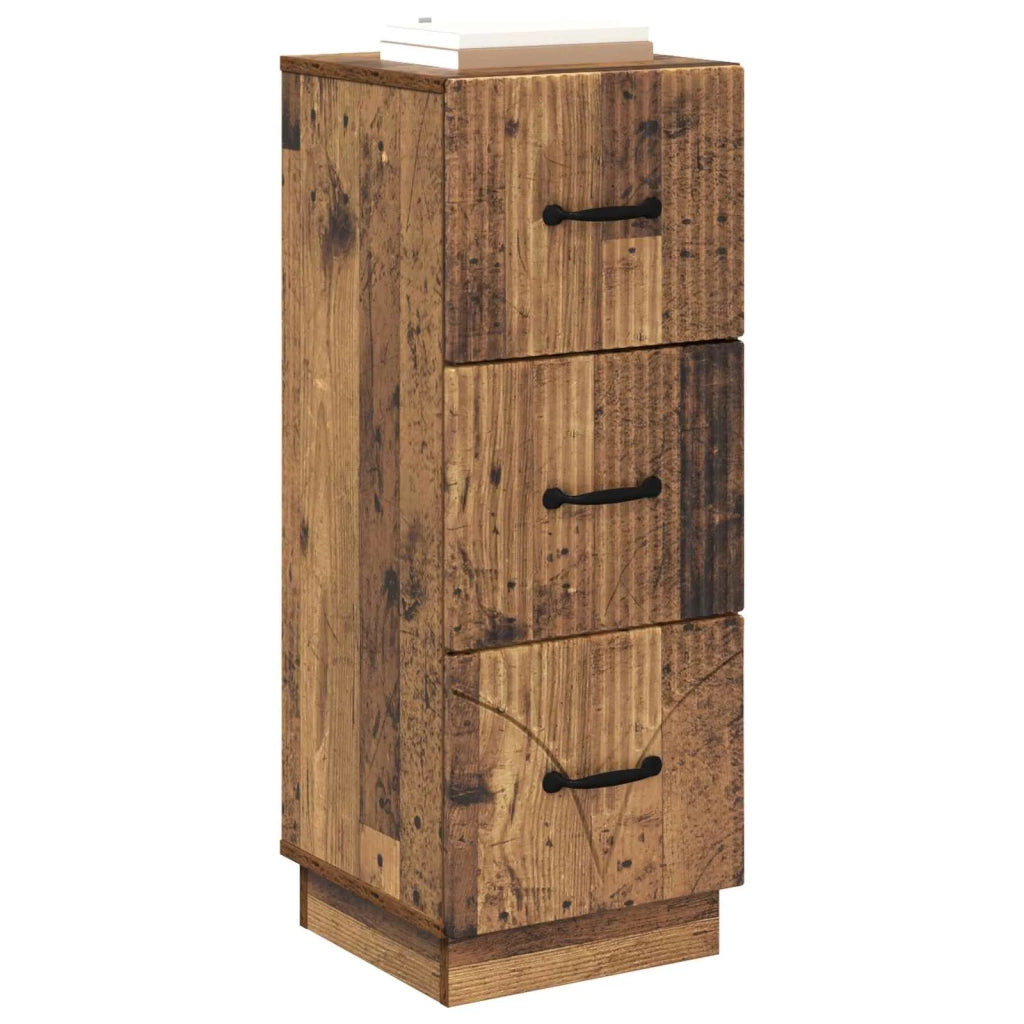 Mobile con Cassetti Legno antico 33 x 34,5 x 87 cm 895313