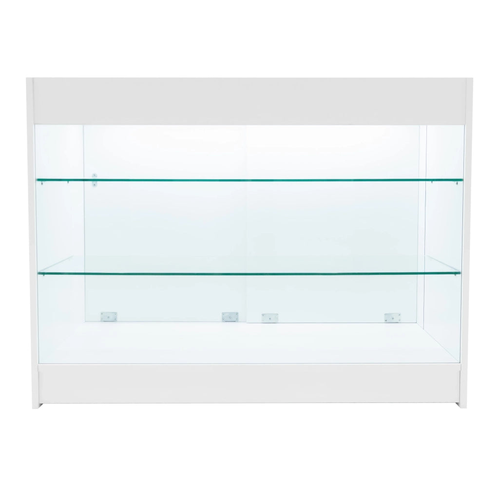 Set Banconi Bianco Helios LED K1200 CM60 con Serratura e Vetrina Espositiva