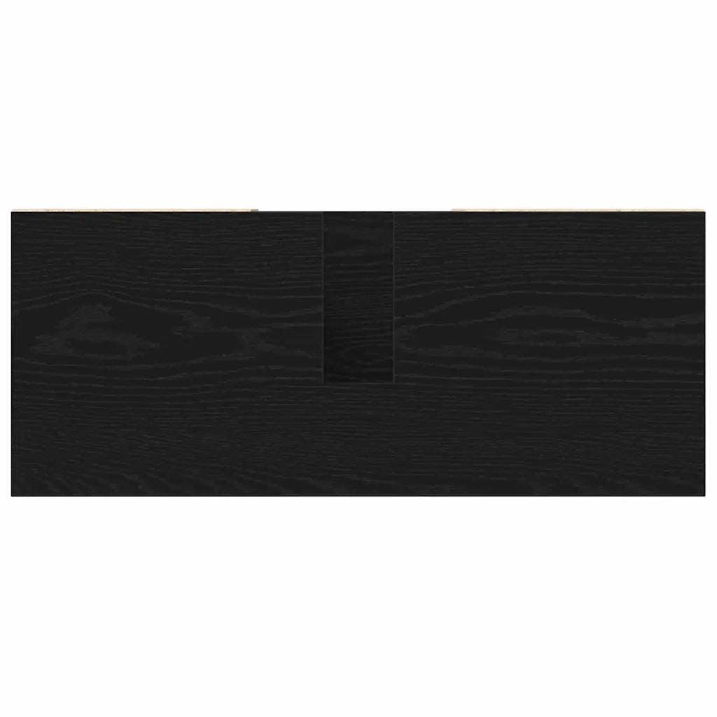 Mobile da Bagno Nero 80 x 33 x 60 cm Legno multistrato 873894