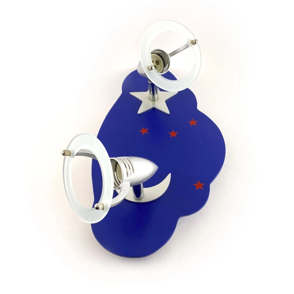 Stecca 2 faretti con vetro max 2X50W GU10 Aleyay