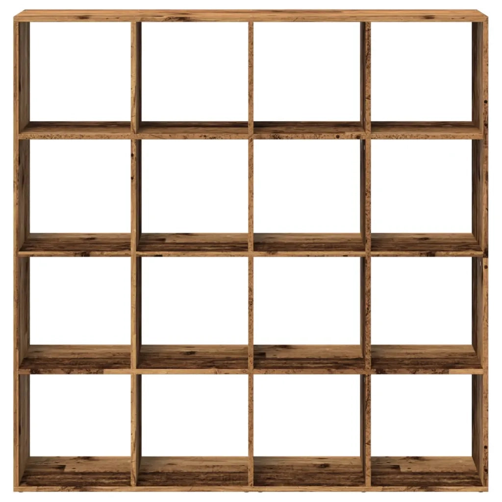 Libreria Legno Antico 137,5x29x137,5 cm in Legno Multistrato 3310296