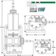 JBL ProCristal UV-C Compact Plus - sterilizzatore per acquari Wattaggio Riscaldatori e lampade terrario: 11W