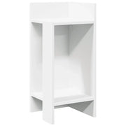 Tavolino Laterale | Tavolo laterale con Ripiano Bianco 25,5x27x60 cm